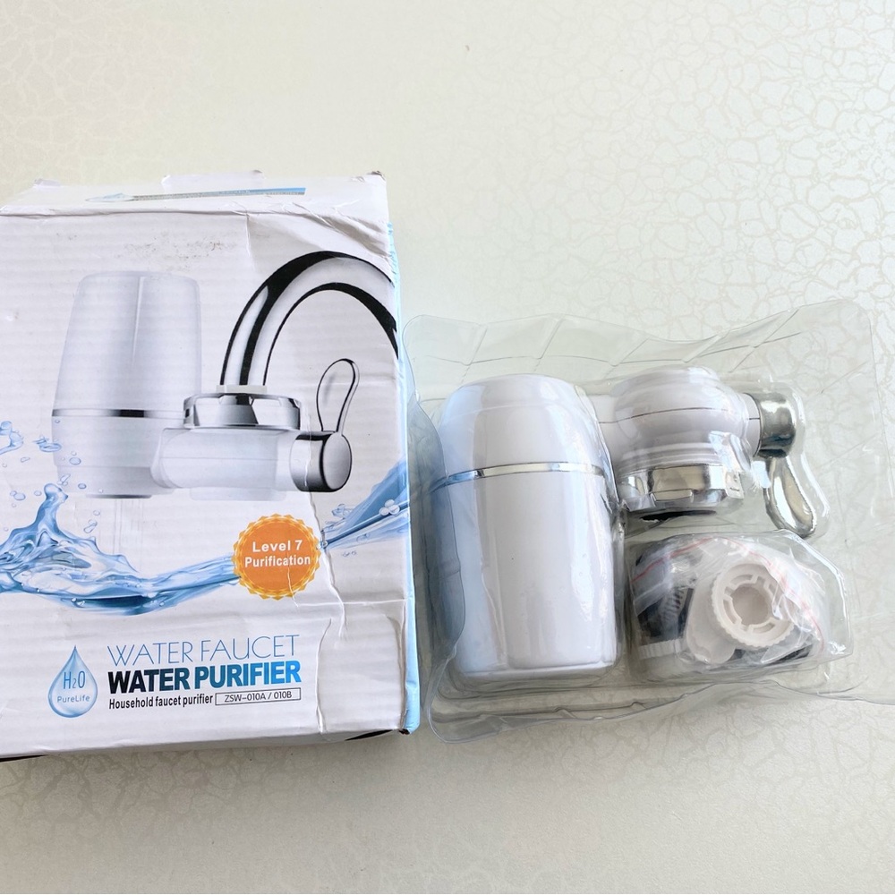 H2O PureLife White Water Faucet Purifier